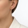 Kolczyki czterolistna koniczyna sztyft złoto 585